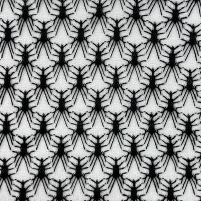 Mesh jacquard