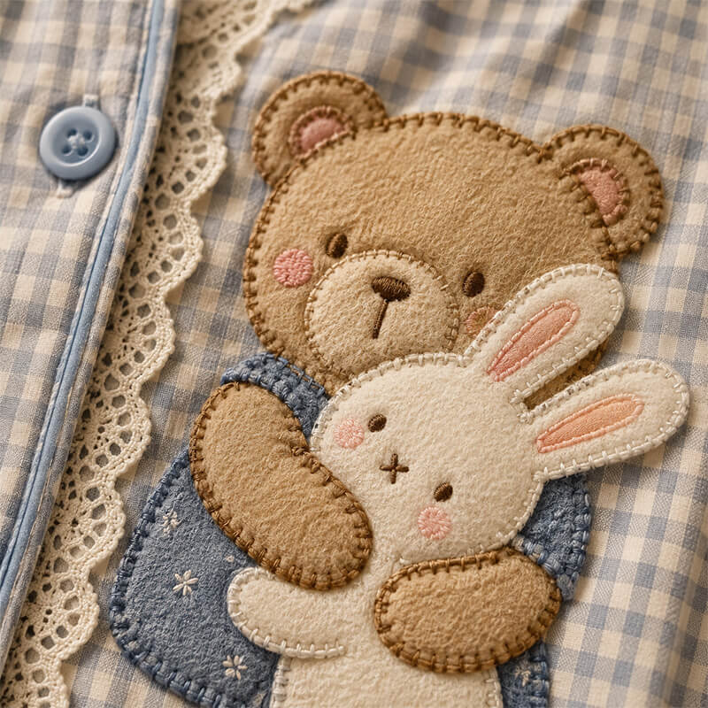 Applique embroidery